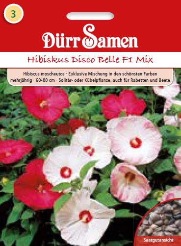 Хибискус Беле F1 (Hibiscus moscheotus) – микс