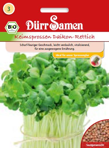 Кълнове Дайкон репички БИО - 75 g