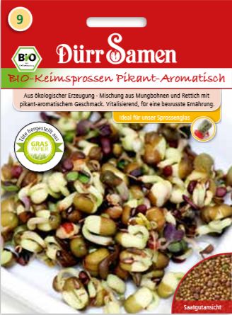 Кълнове пикантни и ароматни БИО - 75 g